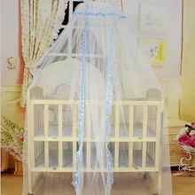 Детская кроватка плетения одежда для малышей балдахин детская кроватка Комплект ясельный Декор москитная сетка новорожденных Подставки для фотографий Room Decor