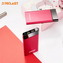 Teclast T100UC-R/N 10000mA высокое Ёмкость ультра-тонкие модные красные мобильного резервного копирования Запасные Аккумуляторы для телефонов для iphone 5S 6 S 7 Plus телефона Android