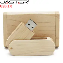 Флэшка в виде прищепки 3,0 Новый деревянные USB с подарочной коробке USB Flash Drive сальто Тип деревянный чипборд флешки памяти палочка для