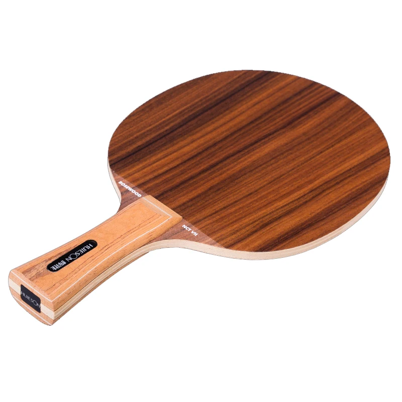 Huieson Prime Rosewood Table Tennis Blade 7 Ply Solid Pure Wood Powerful Ping Pong Blade Table Tennis Racket DIY Accessories