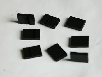

300 pcs High Quality 4 Pin Four pins Dupont Jumper plug Wire Cable Housing Female Connector 2.54mm Pitch for PBC Ardunio et.