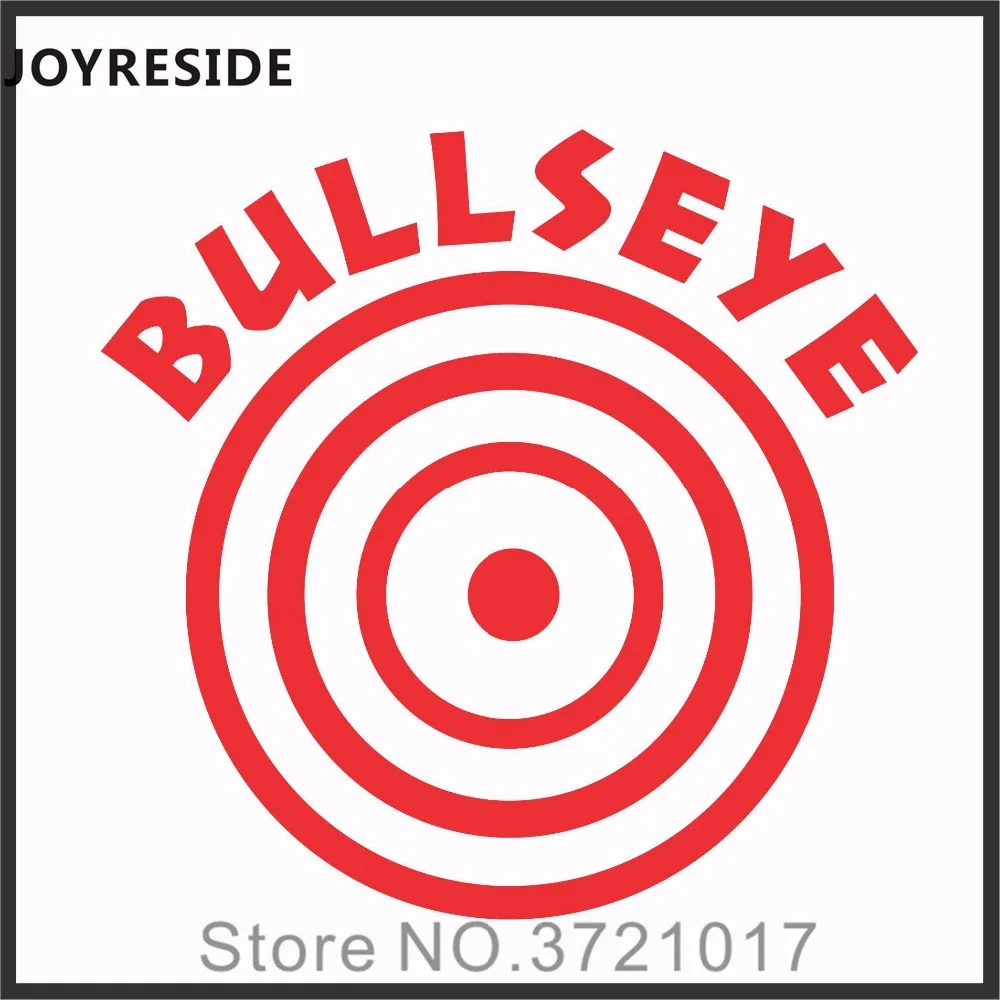 Joyestee Bullseye targeing туалет для ванной комнаты сиденье унитаза Наклейка на стену