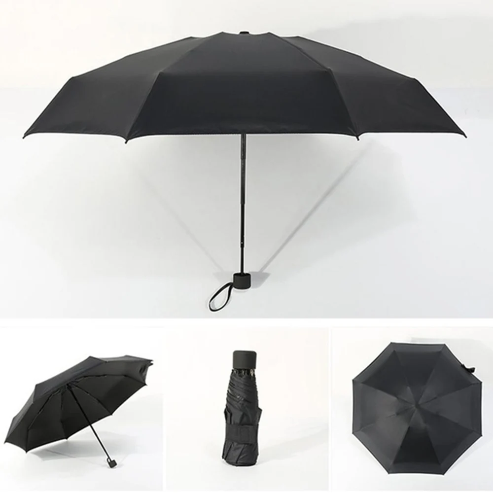 

Portable Mini Pocket umbrella sun protection Fashion Folding Rain parasol Female Gift Girls Anti-UV Waterproof Travel Umbrella
