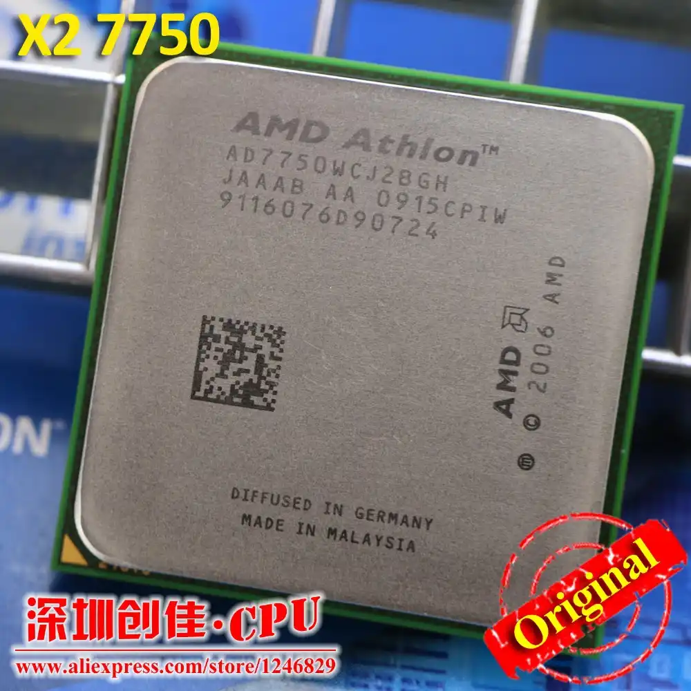 Amd Athlon 64 X2 7750 2 7ghz Socket Am2 95w Dual Core Processor Computing Scattered Pieces 6000 50 6000 Athlon 64 X2 Amd Athlon 64 X2athlon 64 Aliexpress