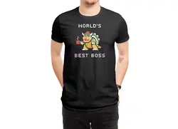 2019 Модная брендовая мужская футболка лучшая в мире рубашка Boss