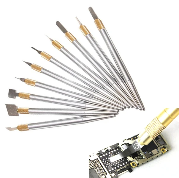 Удалите материнскую плату IC chip tool burin Remove A9 CPU A8 Ультра тонкое лезвие 0 05 мм graver NAND