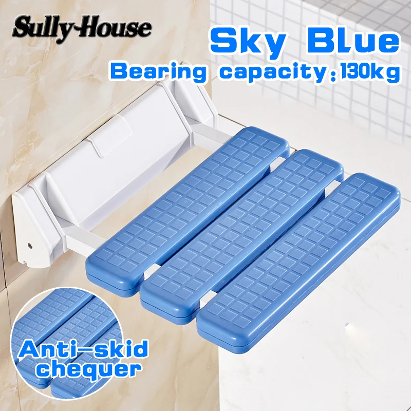 Asiento Plegable De Ducha Antideslizante Sully House Cadeira De