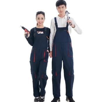 

Bib Overalls Men Women Work Clothing Sleeveless Coveralls Repairman Protective Coverall Dancing Strap Jumpsuits Working Uniforms