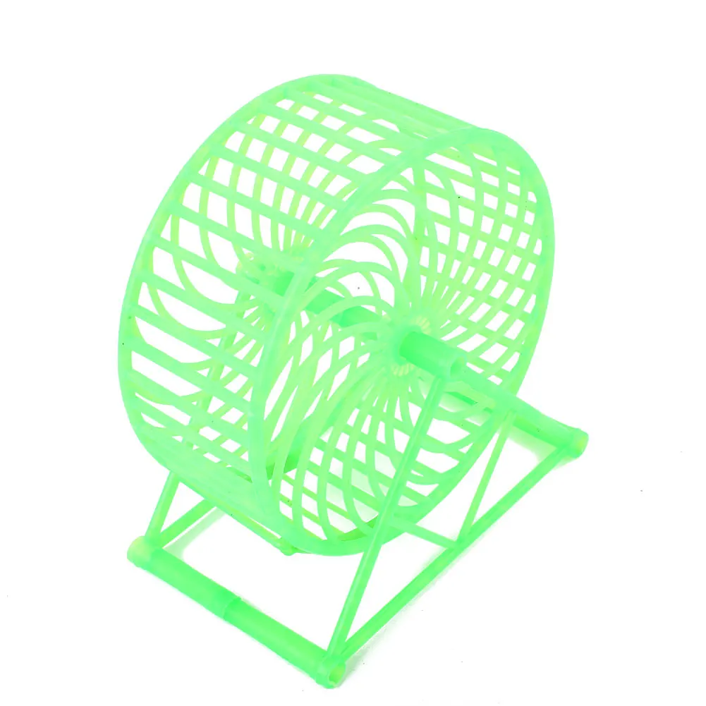 

1Pc Plastic Pet Hamster Sport Running Wheel Toys Mice Little Exercise Toys Running Sport Wheel Spinner Toys Pet Supplies