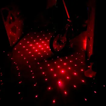 

LED Mountain Bike Gypsophila Laser Tail Light Speed Light Taillight Safety Warning Light