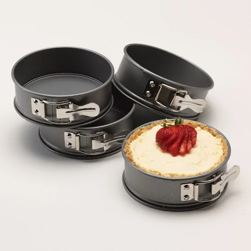 Free shipping 6 inch non stick cake mold with lock multifunctional