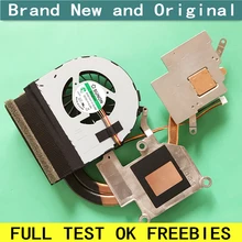 Ноутбук вентилятор процессора с радиатором медная трубка радиатора модуль для LENOVO Ideapad G485 G480AM G580 G580AX G585 G480 кулер