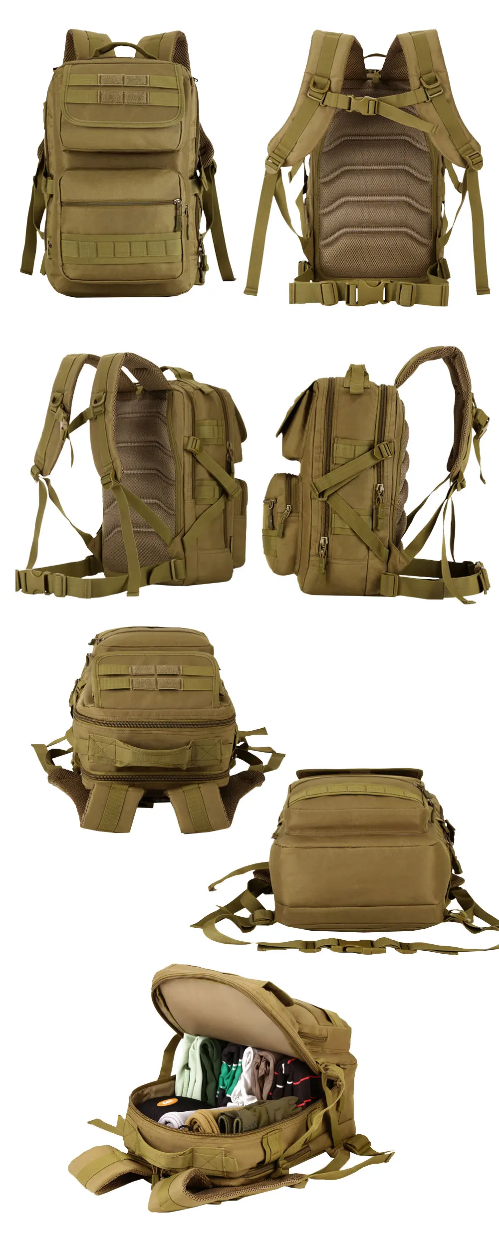 Новинка года sinairsoft мужской рюкзак военный рюкзак Школьный Сумка Mochila сумки 25L нейлон камуфляж студент рюкзак