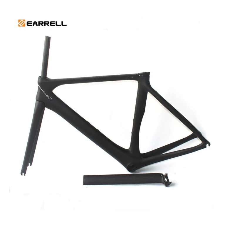 

EARRELL Carbon road Bike frame road frame fixed gear frameset brompton Super Light carbon road Frame+Fork+headset