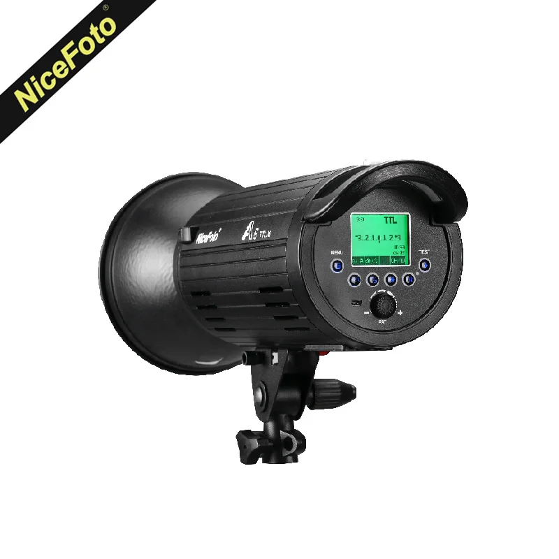 Беспроводная вспышка NiceFoto A6 600Ws TTL HSS 1/20000 S 2 4G с питанием от батареи TX C02 для