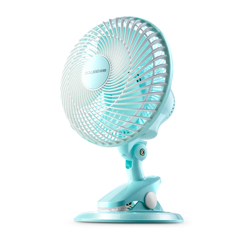 

Electric Fan Mini Desktop Folder Fan Home Dorm Room Small Fan Bed Clip Type Fan Fast Strong Efficient