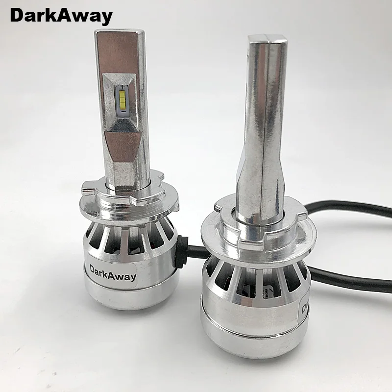 Darkaway 72 W фары для 16000Lm H15 светодиодный лампы дальнего света фары велосипеда лампы 12 V 24 V белый 6000 K