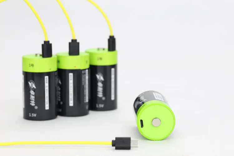 

Cncool SUPER big capacity 2pcs/lot 1.5v Lithium li-polymer 6000mAh D size rechargeable battery D type Li-ion powerful battery