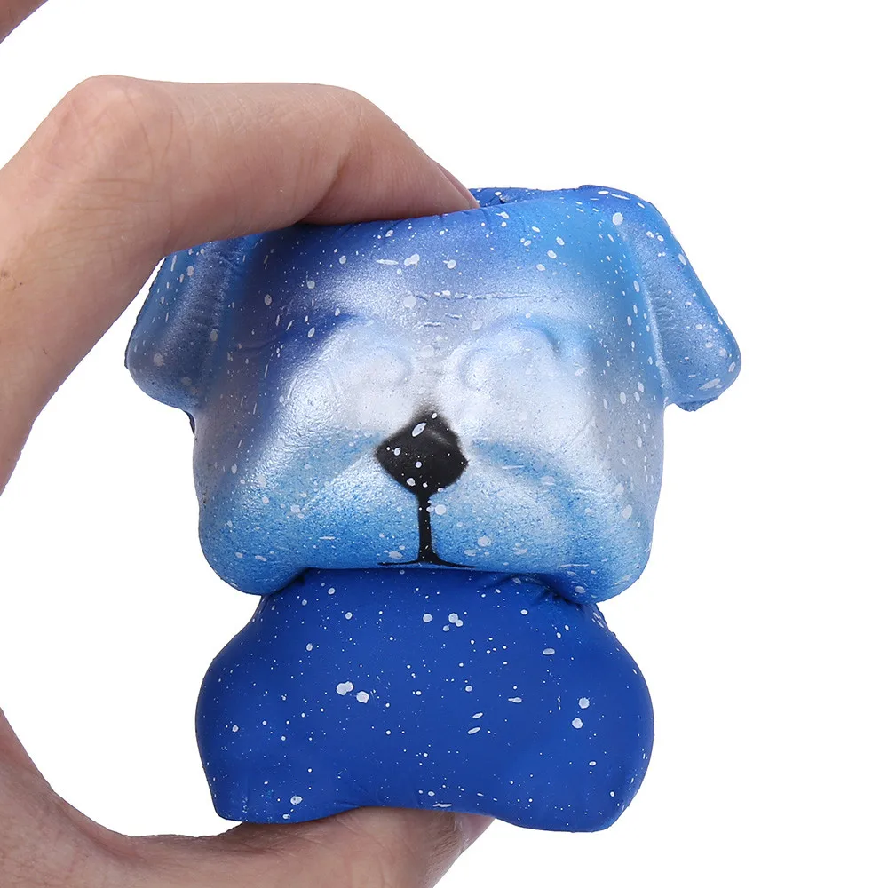 Галактика щенок медленно поднимающаяся игрушка мягкая сжимающая снятие стресса игрушки Squishies антистресс животные игрушки