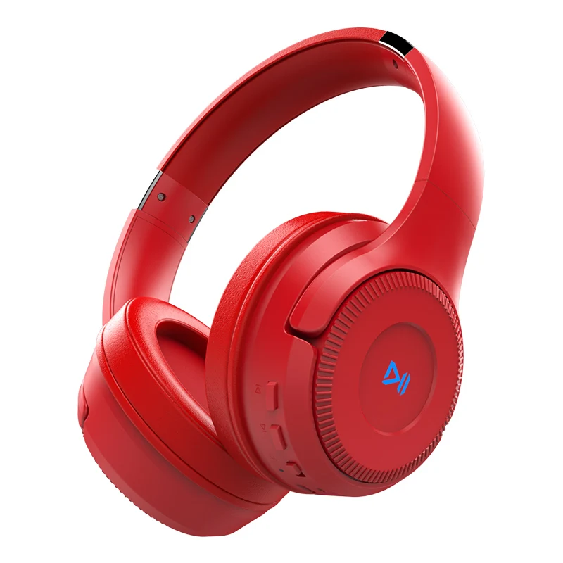 ZEALOT B26T, Накладные наушники, Bluetooth, беспроводные наушники, 3D стерео, смарт-тач, TF карта, воспроизведение, громкая связь - Цвет: Red
