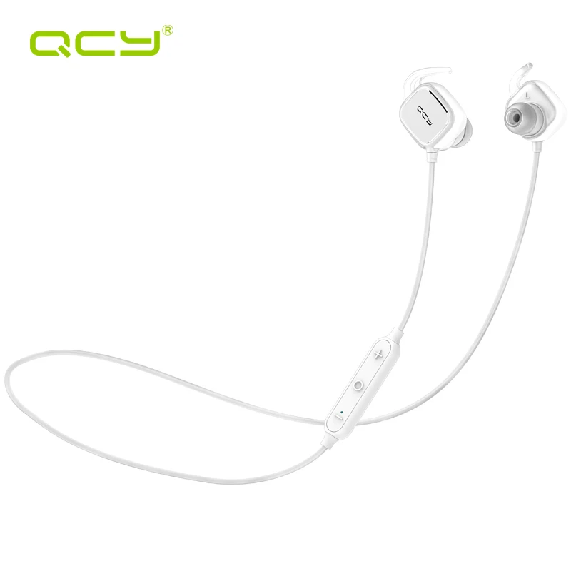 

QCY sets QY12 Fashion intelligent magnetic switch earphones sport wireless bluetooth headphones headset with Mic hand free