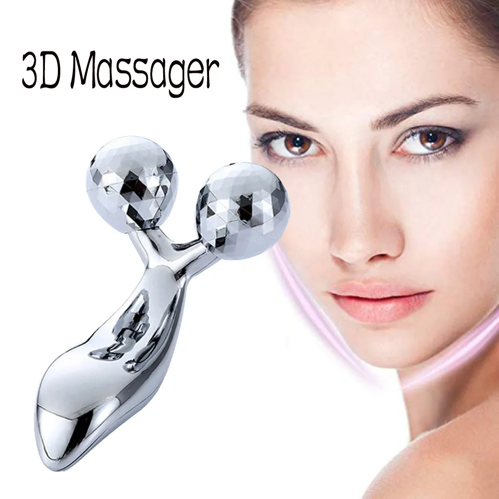 3D Roller Slim Face Massager Slimming Whole Body Shape Massager Face