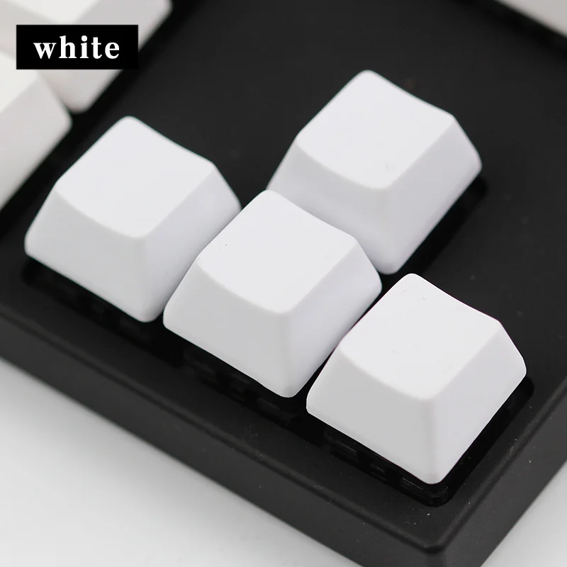 

blank pbt keycaps oem profile 4 keys arrow rainbow for wried mechanical gaming keyboard