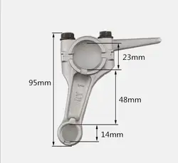 GM82 комплект соединительных Шатунов для MITSUBISHI GM082 двигатель стержень в сборе бензиновый генератор водяной насос воздушный компрессор часть