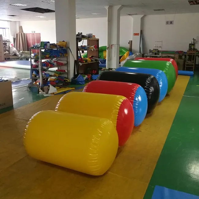 4 PCS 100x60cm Inflatable air roll for Gymnastics beginner use for