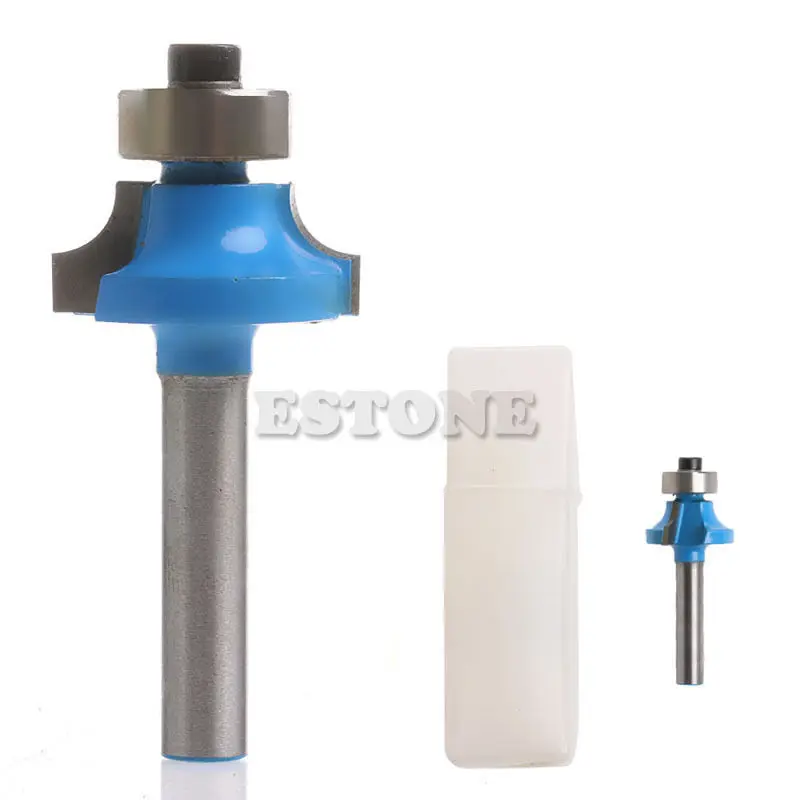 

New 1/4" Shank 3/8" Radius Round Over Beading Edging Router Bit Woodworking Tool