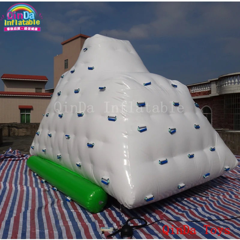 

Funny Water Toy Inflatable Aqua Iceberg Climbing Island,3*2*2m Inflatable Floating Iceberg For Sale