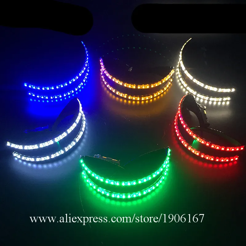 Bar Dance Party Party Decoration LED Glasses Stage Performance Lighting Articles Creative LED Lighting Glasses11