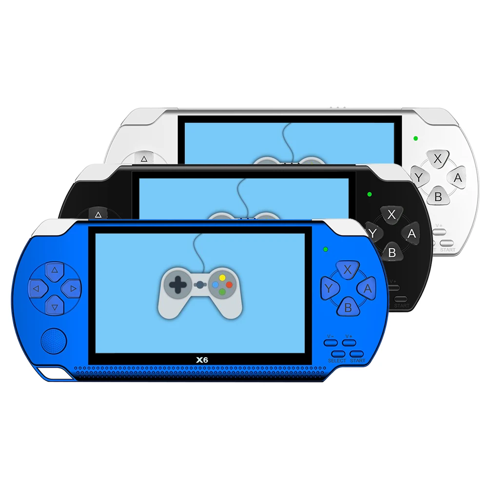 

4.3 Inch Retro Pocket Handheld Game Player Built-in 10000 Games Video Game Console 8GB Games Best Gift for MP4 Player Dropship
