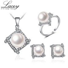 Настоящий жемчуг, серебро 925 пробы, ювелирные наборы, натуральный пресноводный жемчуг, ожерелье, ювелирные наборы для женщин