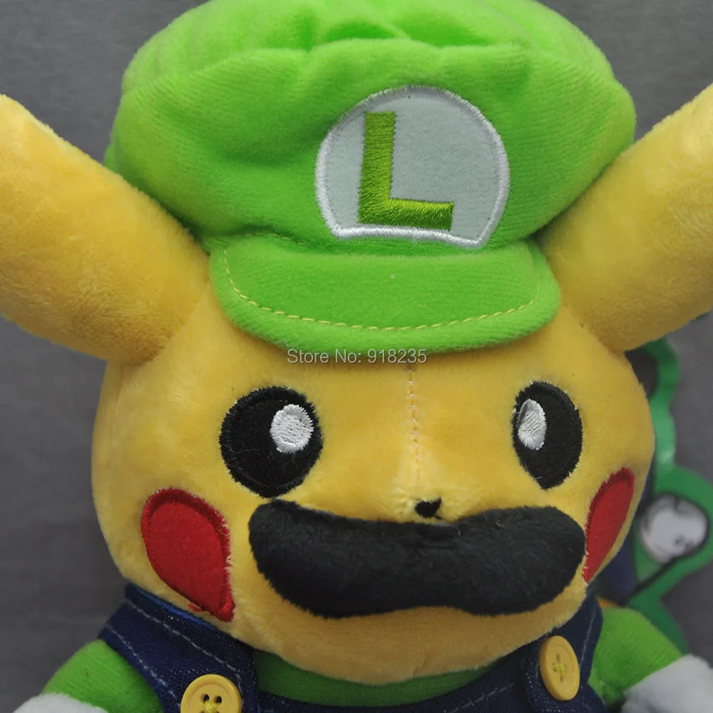 mario Luigi pikachu-8inch-133g-22-E