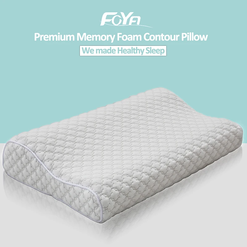 FOYA family Premium Memory Foam контурная Подушка человеческий природа кривая шейного отдела