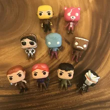 Buy 9pcs Fortnight funkos POP Fort night Vinyl Figure 8-10cm Action Figure Collection Model Battle Royale Toys for children 2B006 Free Shipping
