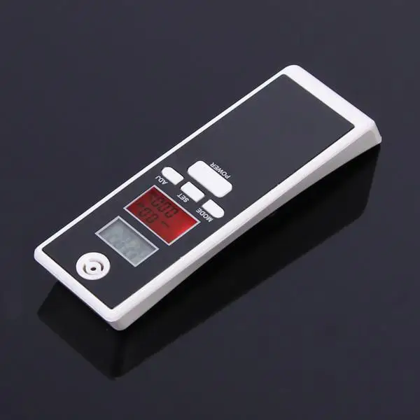 Professional Police Digital Breath Alcohol Tester Portable Dual LCD screen Display Breathalyzer