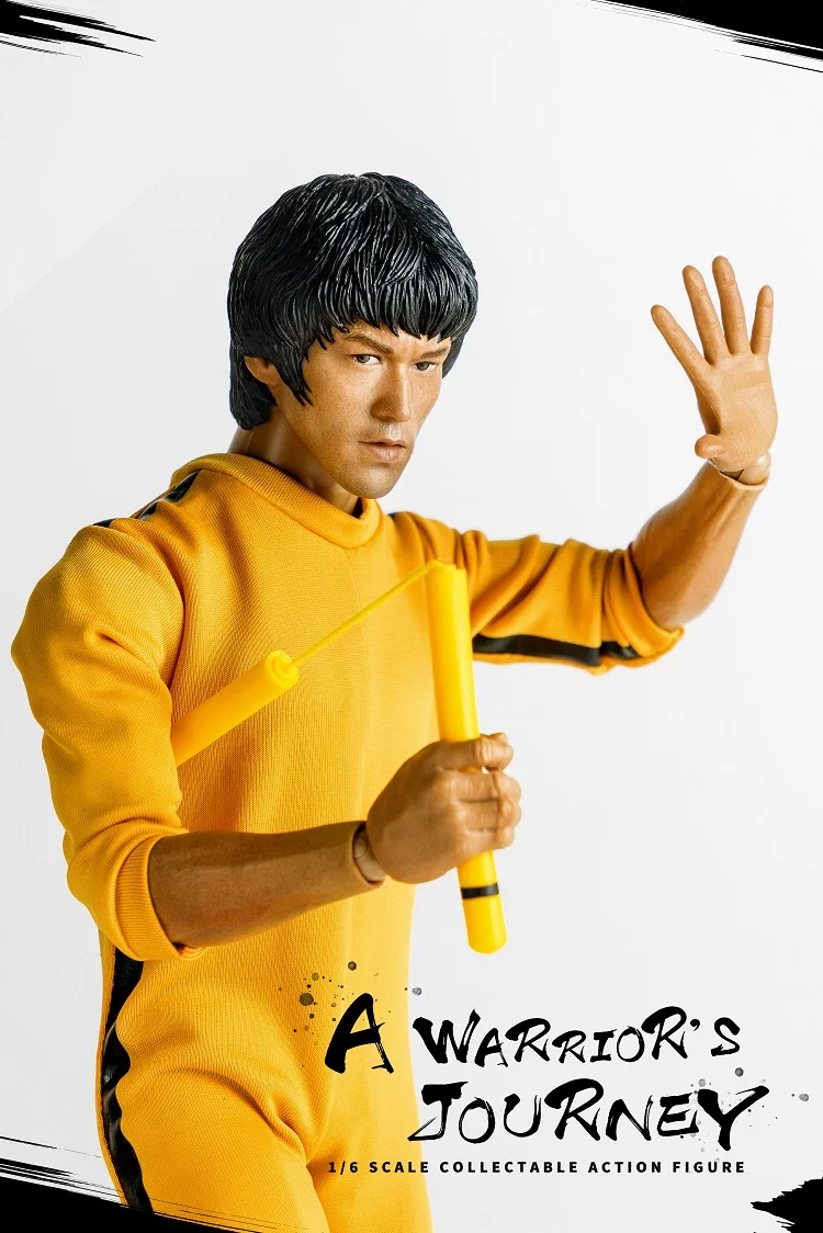 Estartek 1/6 кунг фу Брюс Ли Коллекция фигурка для фанатов праздничный подарок|Игровые