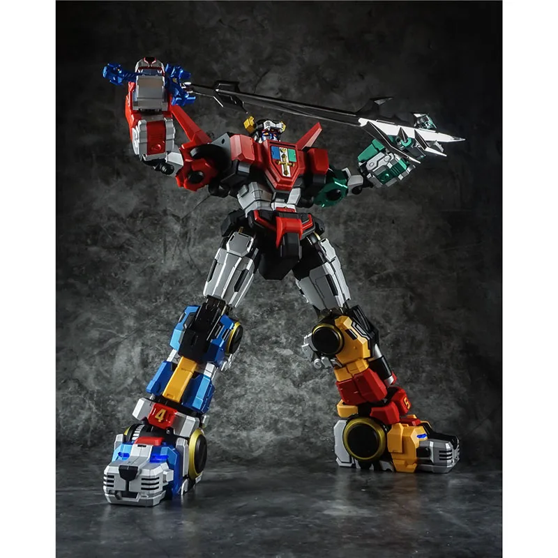 Voltron Super Alloy Soul Beast King GoLion металлическая Трансформация Робот фигурка игрушка Рождественский подарок для детей