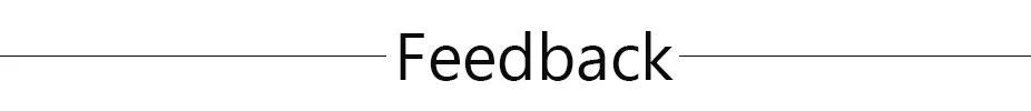 Feedback