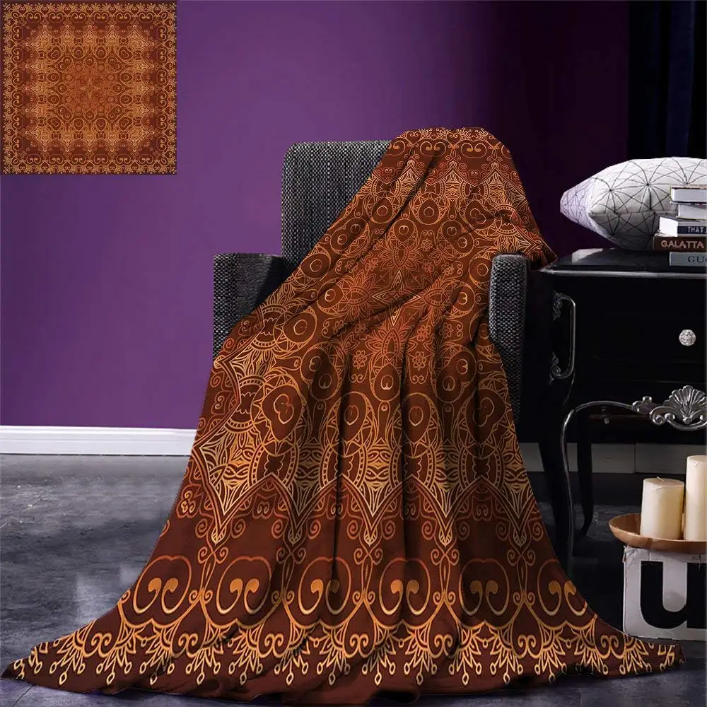 Старинное пледы одеяло винтажное кружевное персидский арабский узор из Османской империи дворцовый ковер Стиль Искусство теплый микрофибра