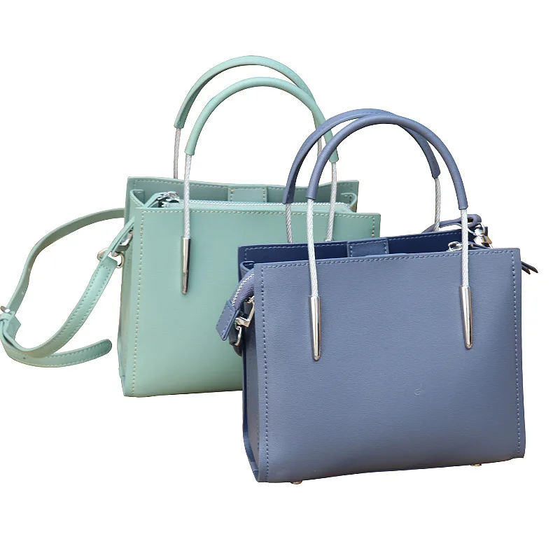 

2019 fashion new bucket bag transparent bag bow strap beach bag single shoulder bag