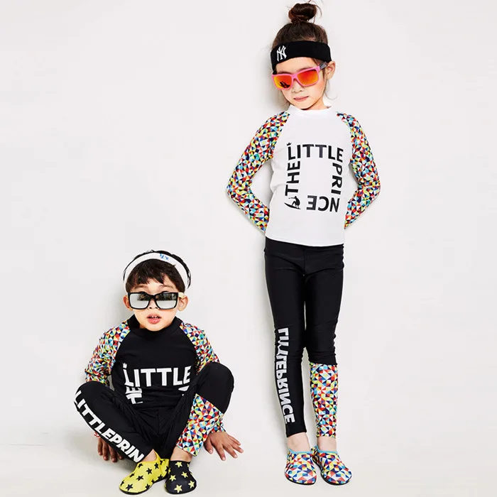 Купальный костюм для девочек и мальчиков купальный подростков пляжная одежда