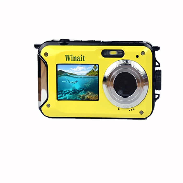  Winait Waterproof Digital Camera 5M 16X Zoom Underwater HD cam 2.7inch LCD CMOS waterproof Cameras 