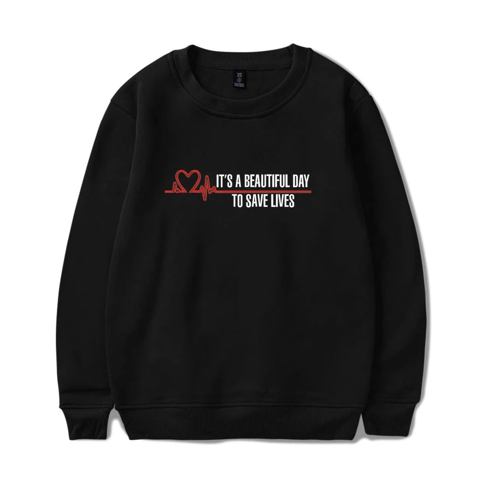 Sudaderas grises de Anatomía de Tumblr College Crewneck sudaderas de moda jerseys Casual sudadera unisex Grey's Anatomy|fashion hoodie|hoodie grey AliExpress