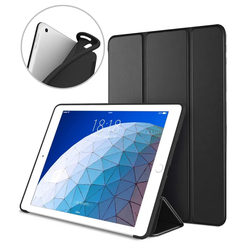Чехол для iPad Air 3 поколения 10,5 дюймов 2019 Smart Cover Trifold стенд Magic мягкая задняя крышка для iPad Pro 10,5 дюймов 2017/Air 3