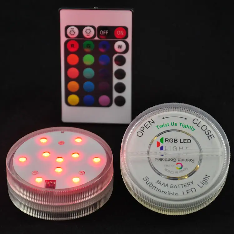 Red LED Submersible Light 