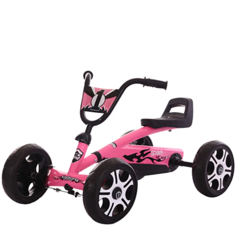 Passeio de Carros de Kart Infantil no Bebê Quatro Rodas Brinquedos de  Corrida Bicicletas Bicicleta Infantil Para Menino 2-8 Anos de Idade Criança  Pedal Carro - AliExpress