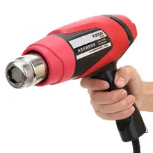 Промышленный Электрический горячий воздух 2000 Вт Регулируемый температурный тепловой электроинструмент